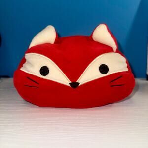 Squishmallows Lexi the Fox Stackable 5” Plush Red White EUC Kellytoy
